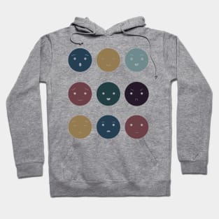 Moody color palette Hoodie